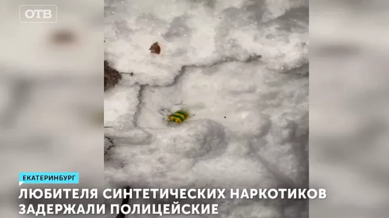 Любителя синтетических наркотиков задержали полицейские
