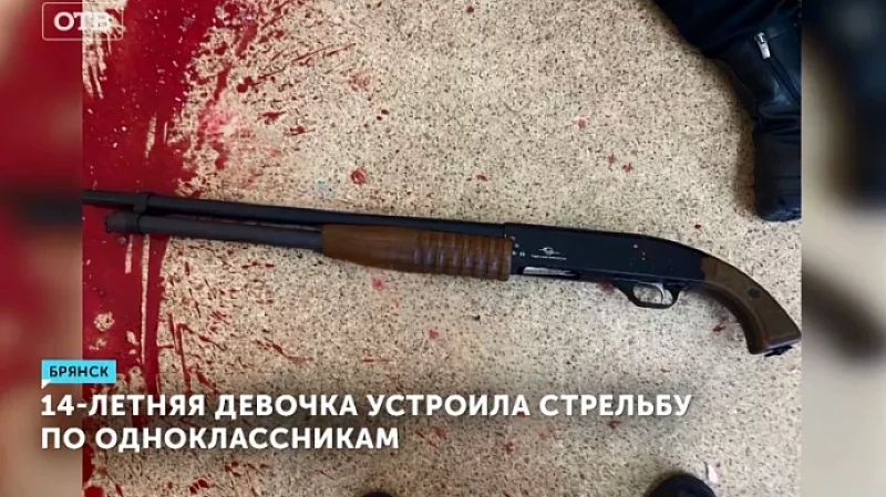 14-летняя девочка устроила стрельбу по одноклассникам