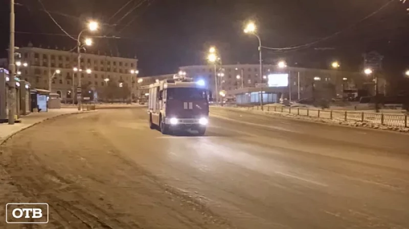 МЧС провело противопожарные учения в екатеринбургском метро