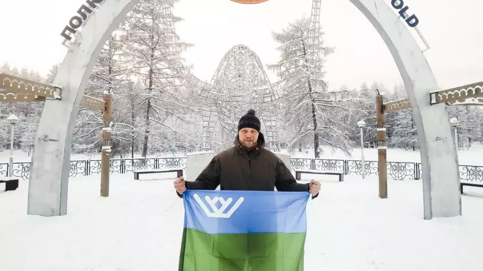 Югорчанин пробежал 50 км в мороз -50°C