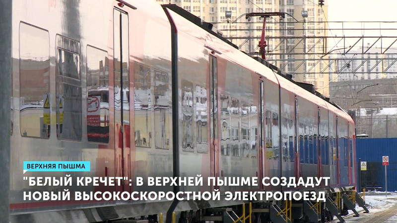 В Верхней Пышме создадут высокоскоростной поезд «Белый кречет»