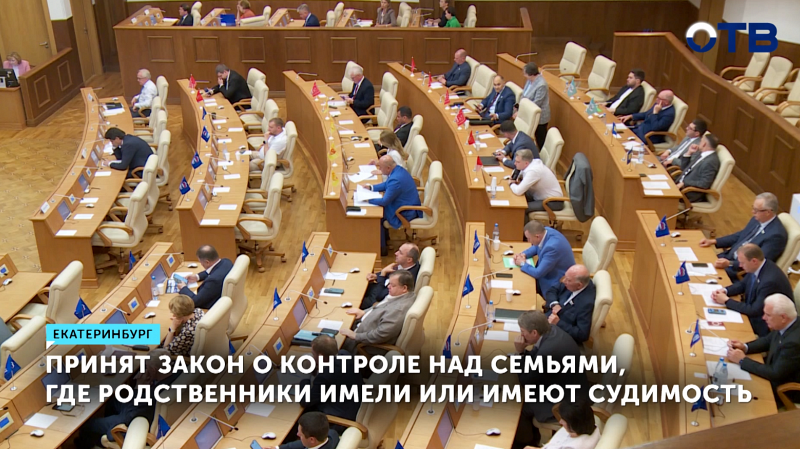 В Свердловской области приняли закон о защите детей в семьях с судимостью