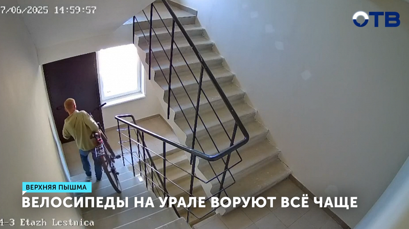 Число велоугонов в Свердловской области возросло