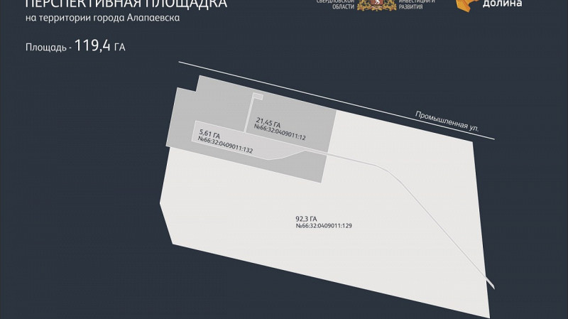 Новая инвестиционная площадка площадью 119,4 га появится в Алапаевске