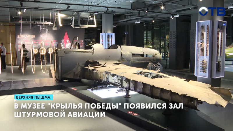 ИЛ-2, который достали из болота в Мурманске, стал экспонатом музея «Крылья Победы»