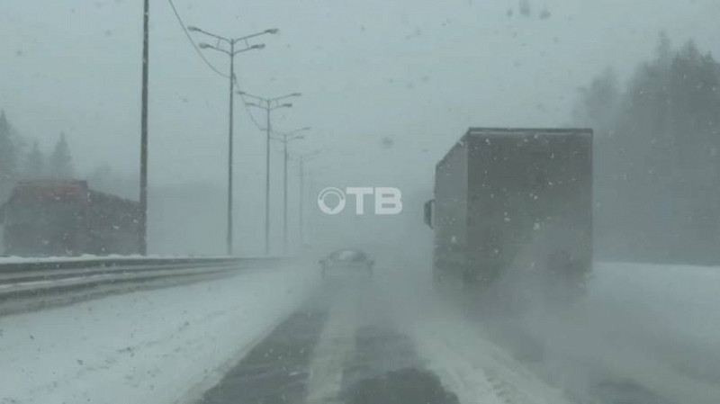 ГАИ предупреждает об ограничениях на трассе М-5 из-за погоды