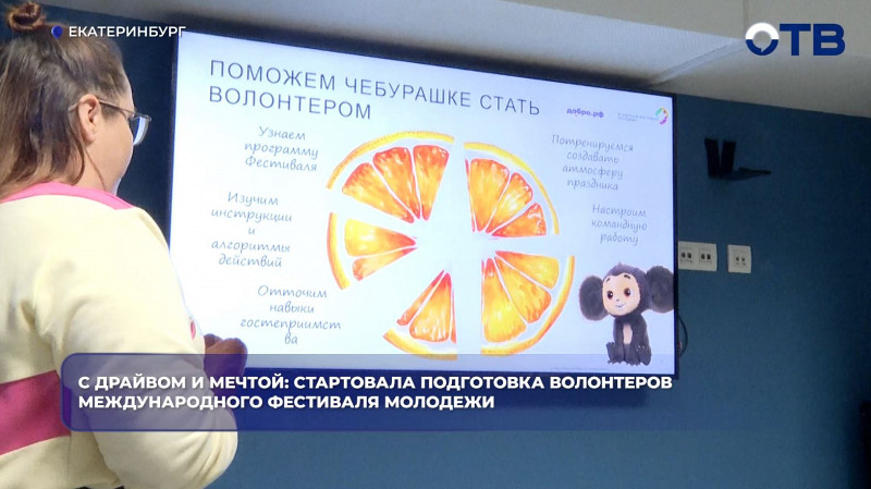 В Екатеринбурге началось обучение волонтёров фестиваля молодёжи