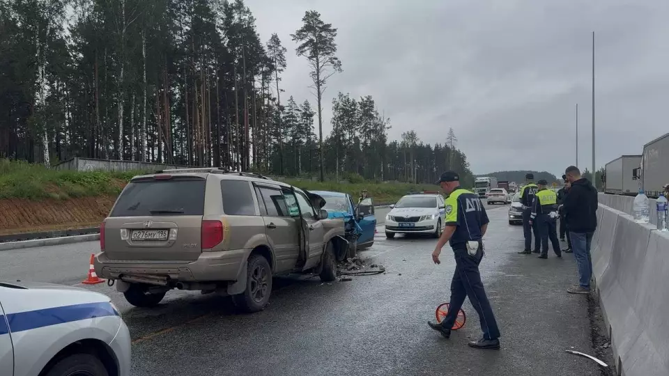 Ребенок пострадал из-за выезда авто на встречку на ЕКАД