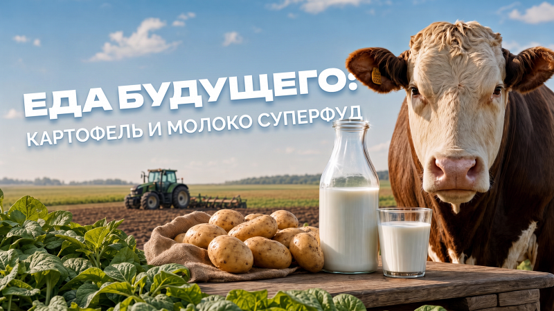 Еда будущего: картофель и молоко суперфуд