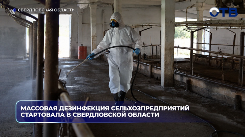 На Среднем Урале после паводка дезинфицируют сельхозпредприятия в пяти районах