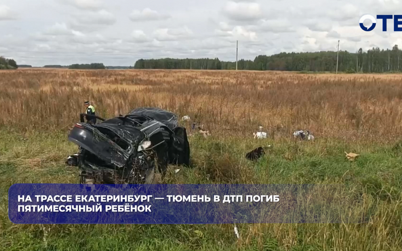 На трассе Екатеринбург — Тюмень в ДТП погиб пятимесячный ребёнок