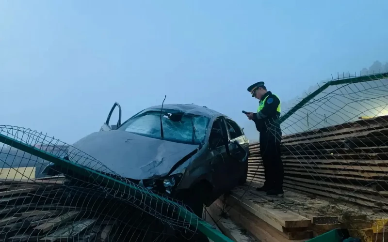 Бесправный и пьяный водитель со 115 нарушениями устроил аварию под Белоярским