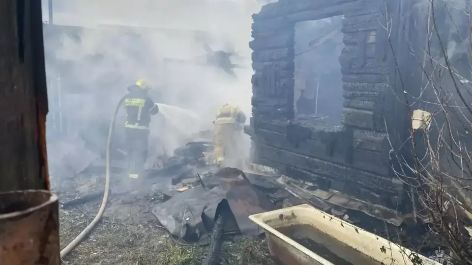 В Нижнем Тагиле при пожаре в частном доме погибли два человека