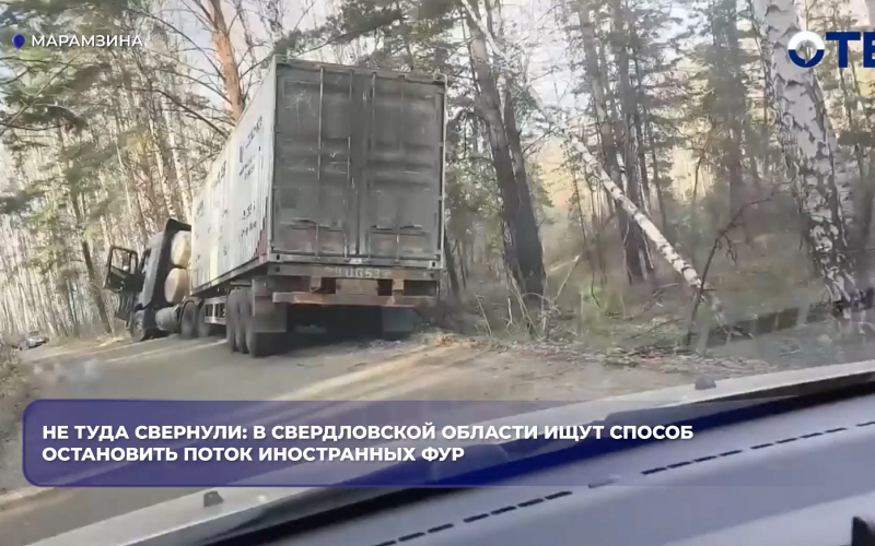 Не туда свернули: в Свердловской области ищут способ остановить поток иностранных фур