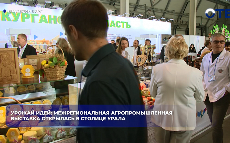 Урожай идей: межрегиональная агропромышленная выставка открылась в столице Урала